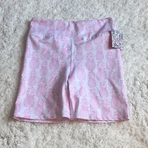 🍍pink pineapple cycling shorts